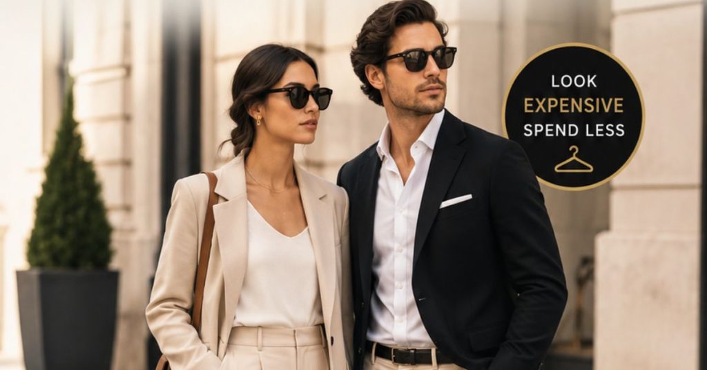 how to dress luxury on a budget simple style guide