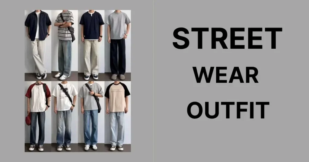street casual outfit men