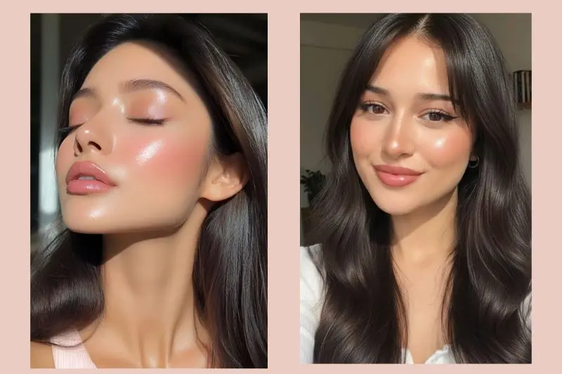 what is dewy makeup look
